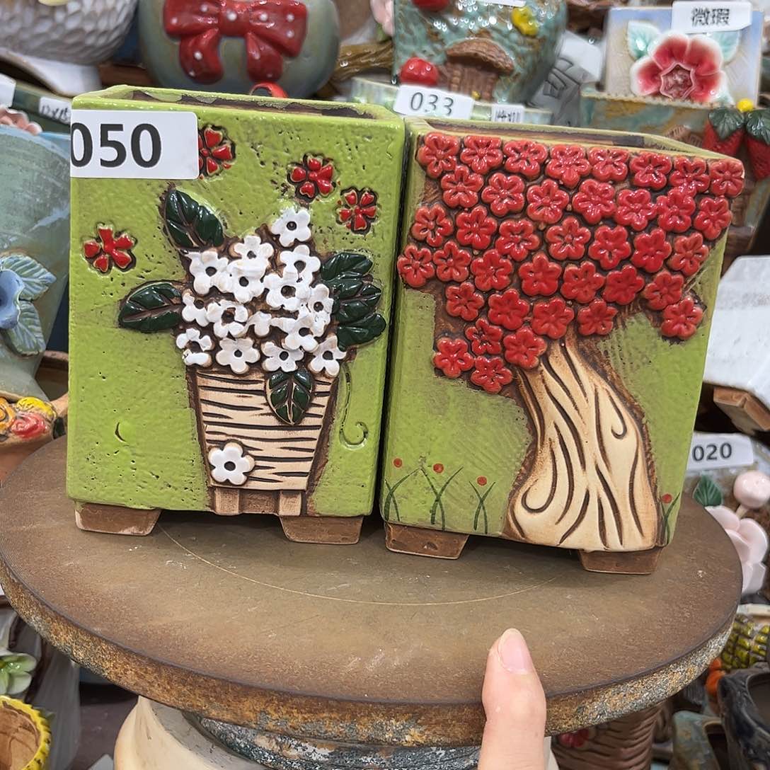 粗陶多肉花盆花盆