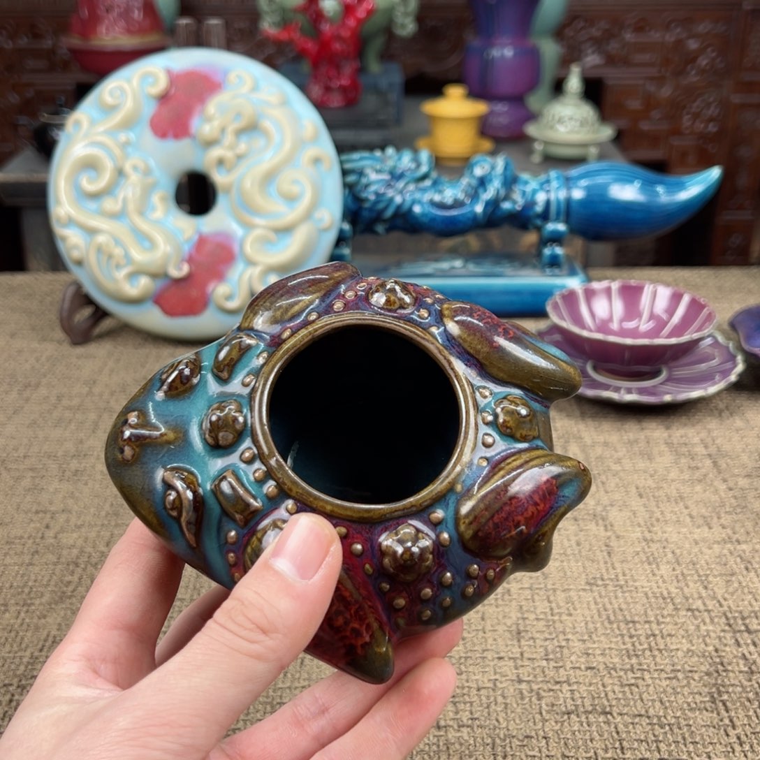瓷片陶瓷艺术瓷器摆件