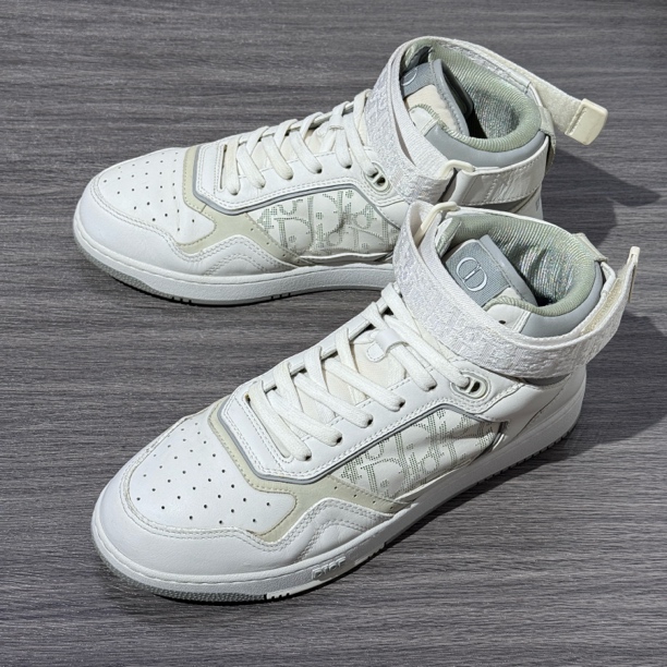 90新 DIOR/迪奥 42码 B27 时尚板鞋 白色