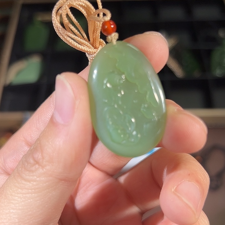和田玉未镶嵌笔搁