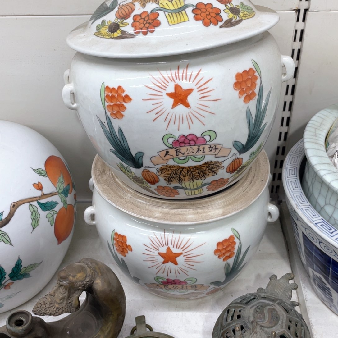 摆件手绘陶瓷作品欣赏