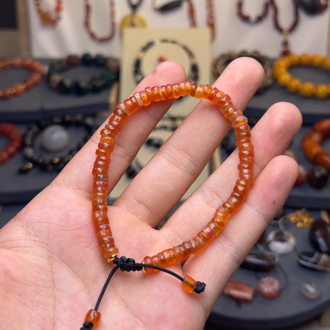 玛瑙/玉髓手链未镶嵌