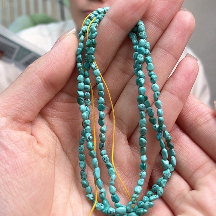 未镶嵌绿松石珠宝奇石