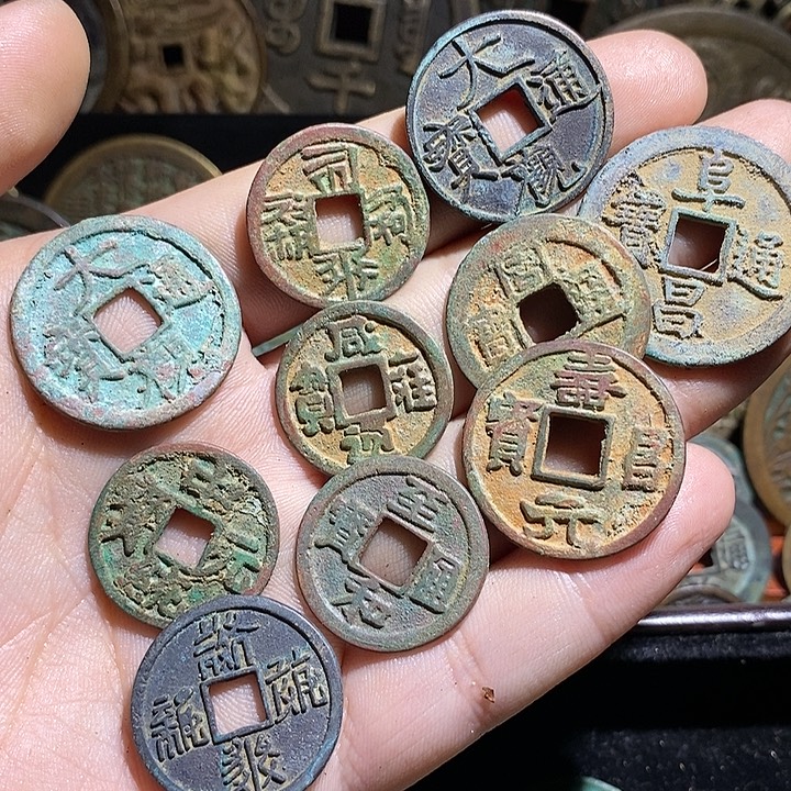 铜现代花钱工艺品工艺品