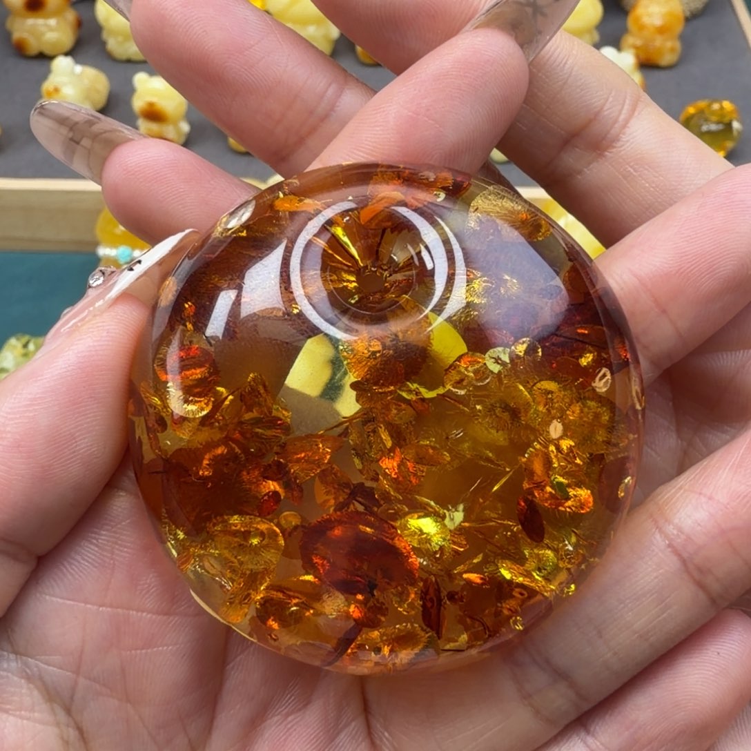 蜜蜡未镶嵌裸石蜜蜡