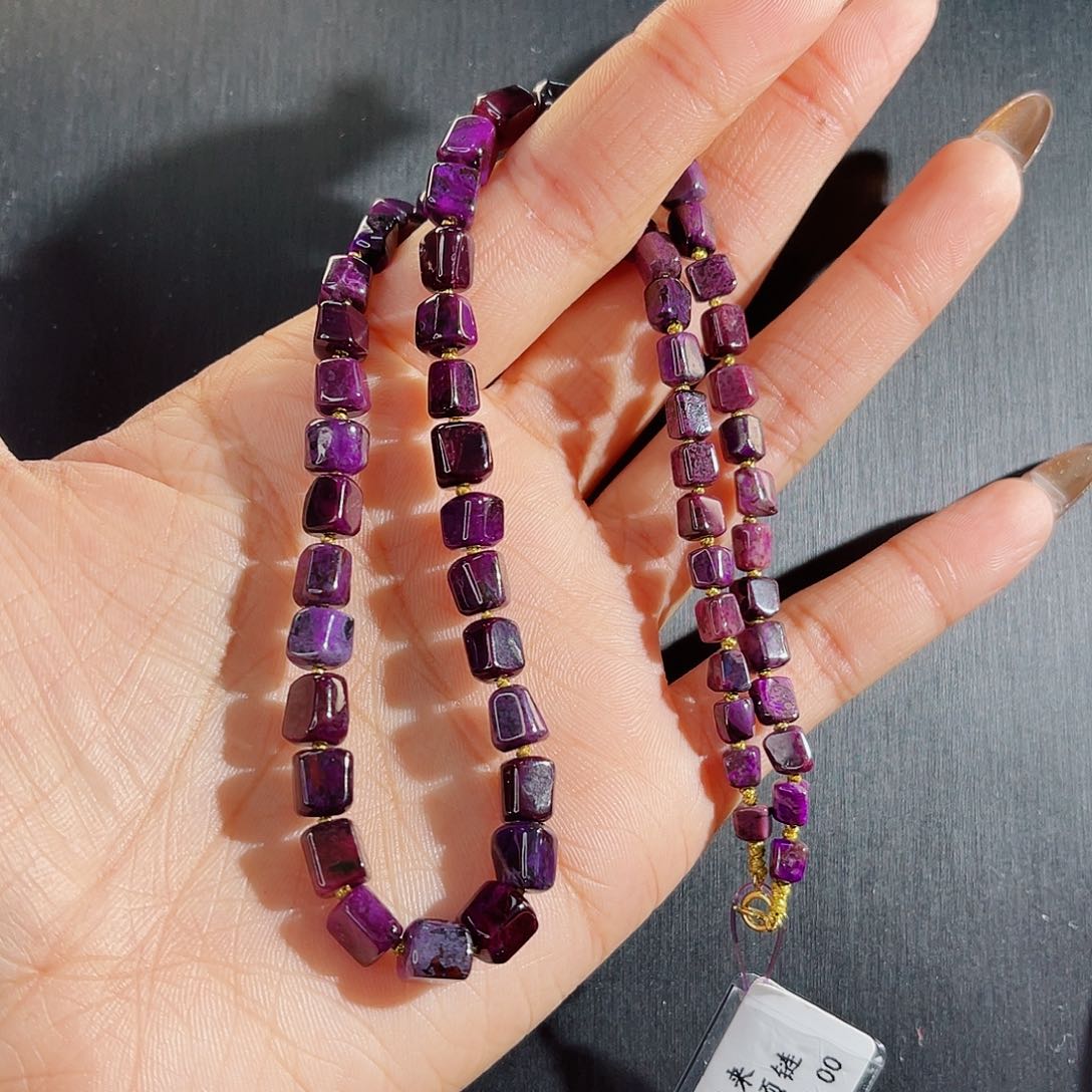 苏纪石（舒俱来）项链k金未镶嵌