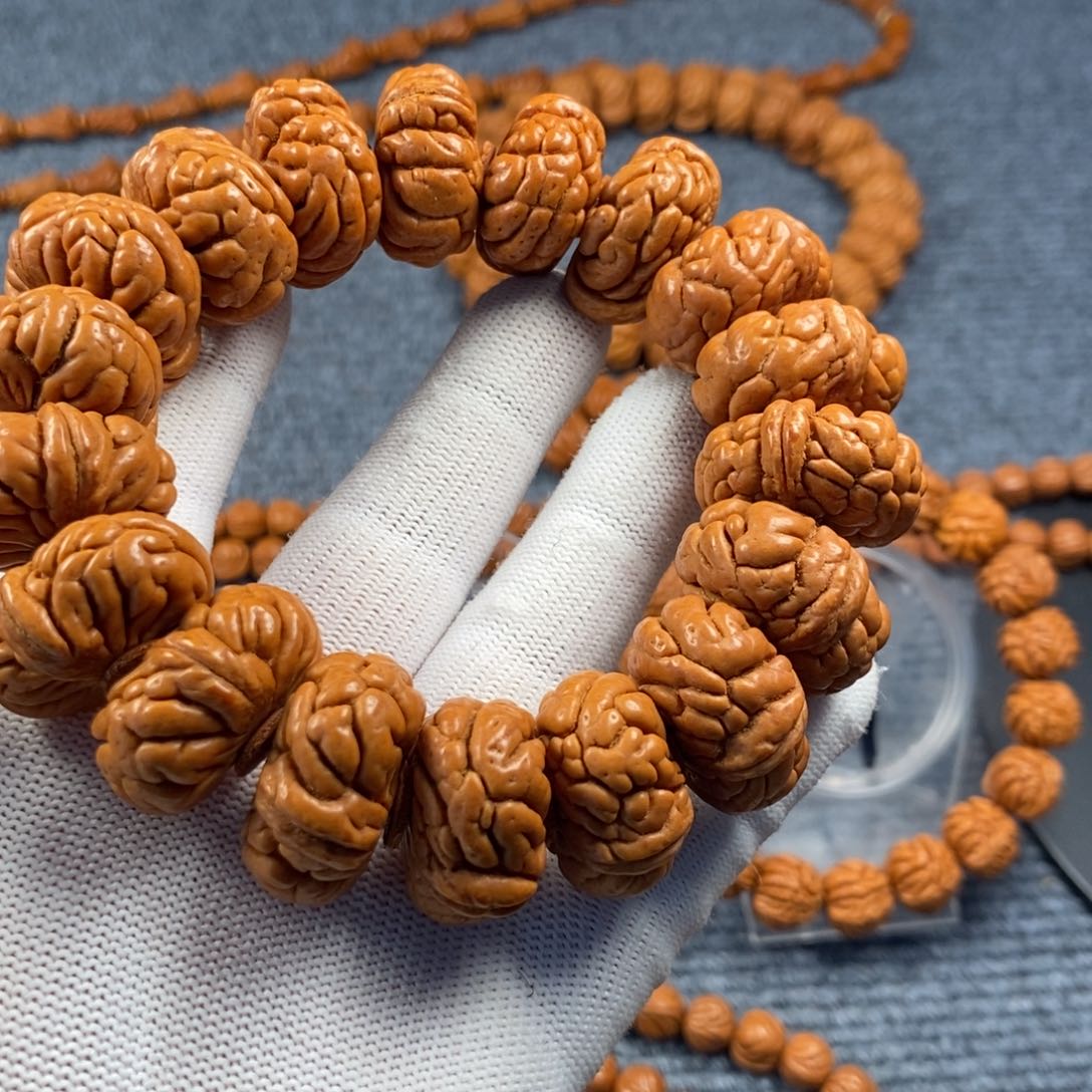 桃核手串4号链接桃核