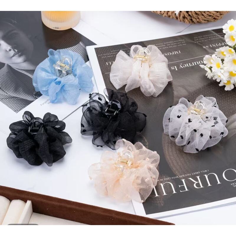 诗泊雅 泡泡小抓夹~春季新款小清新甜美少女心编发 4.5cm抓夹