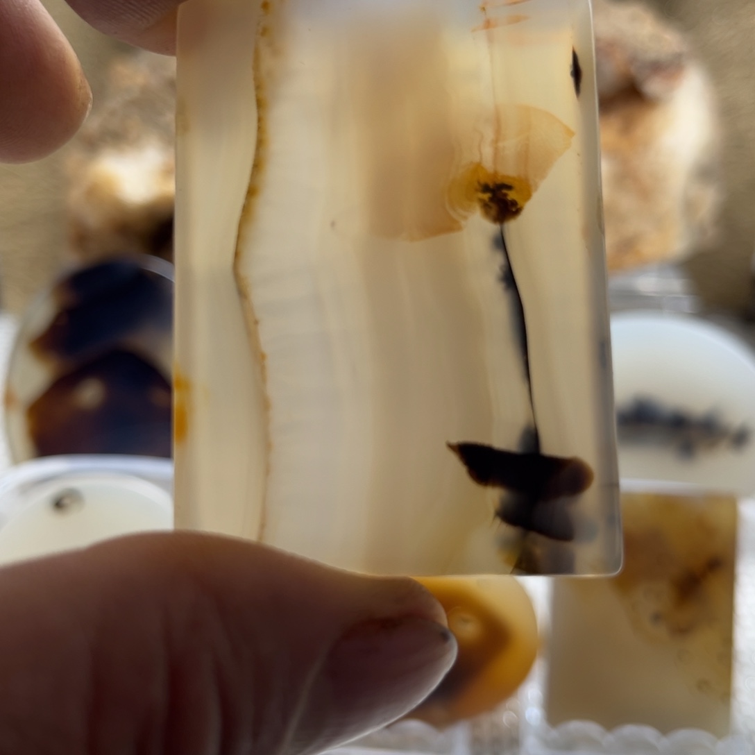 玛瑙/玉髓未镶嵌吊坠(不含链)