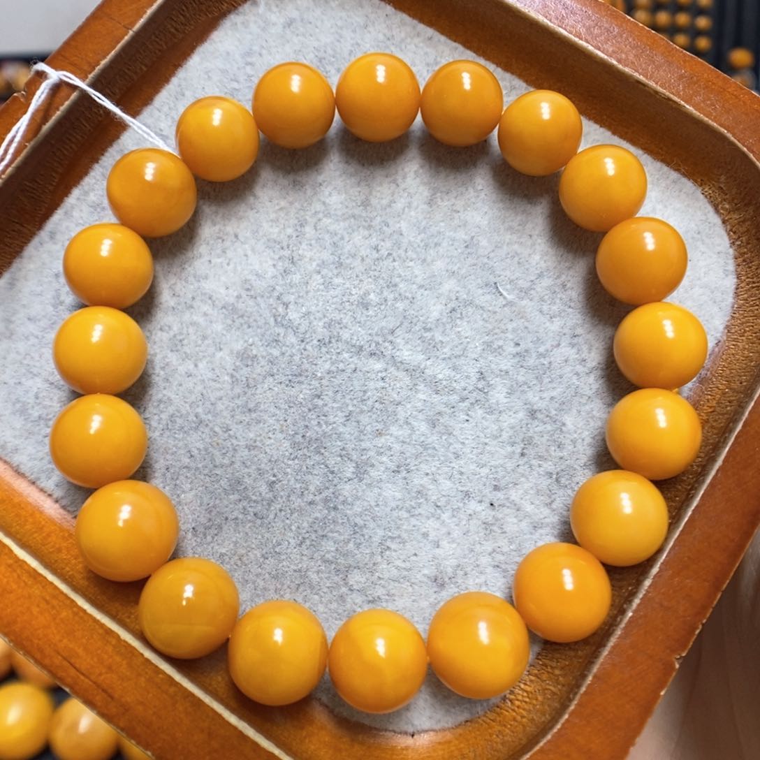 蜜蜡手链未镶嵌蜜蜡