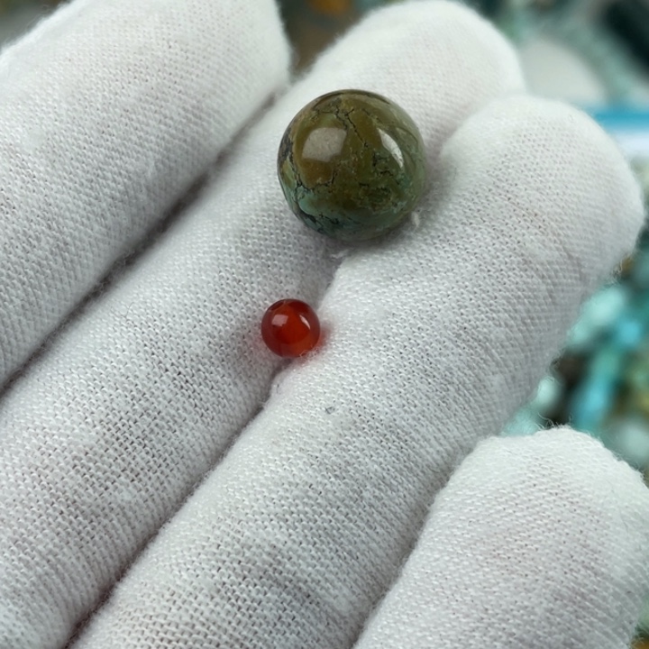 随***呗南红玛瑙未镶嵌配饰11.2