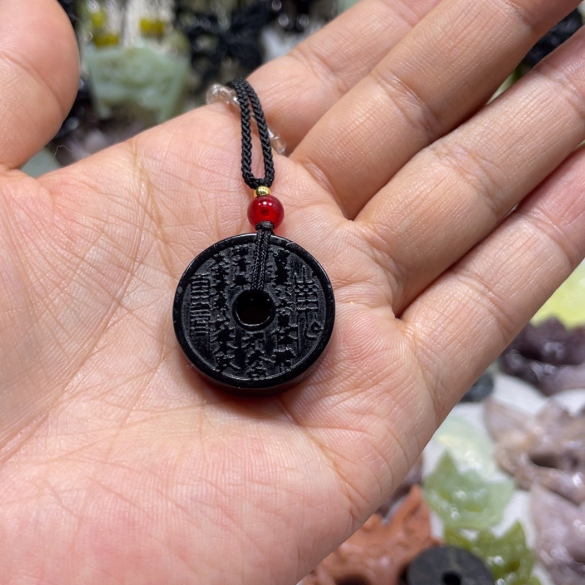 【闪购商品】岫玉颈饰未镶嵌67吊坠