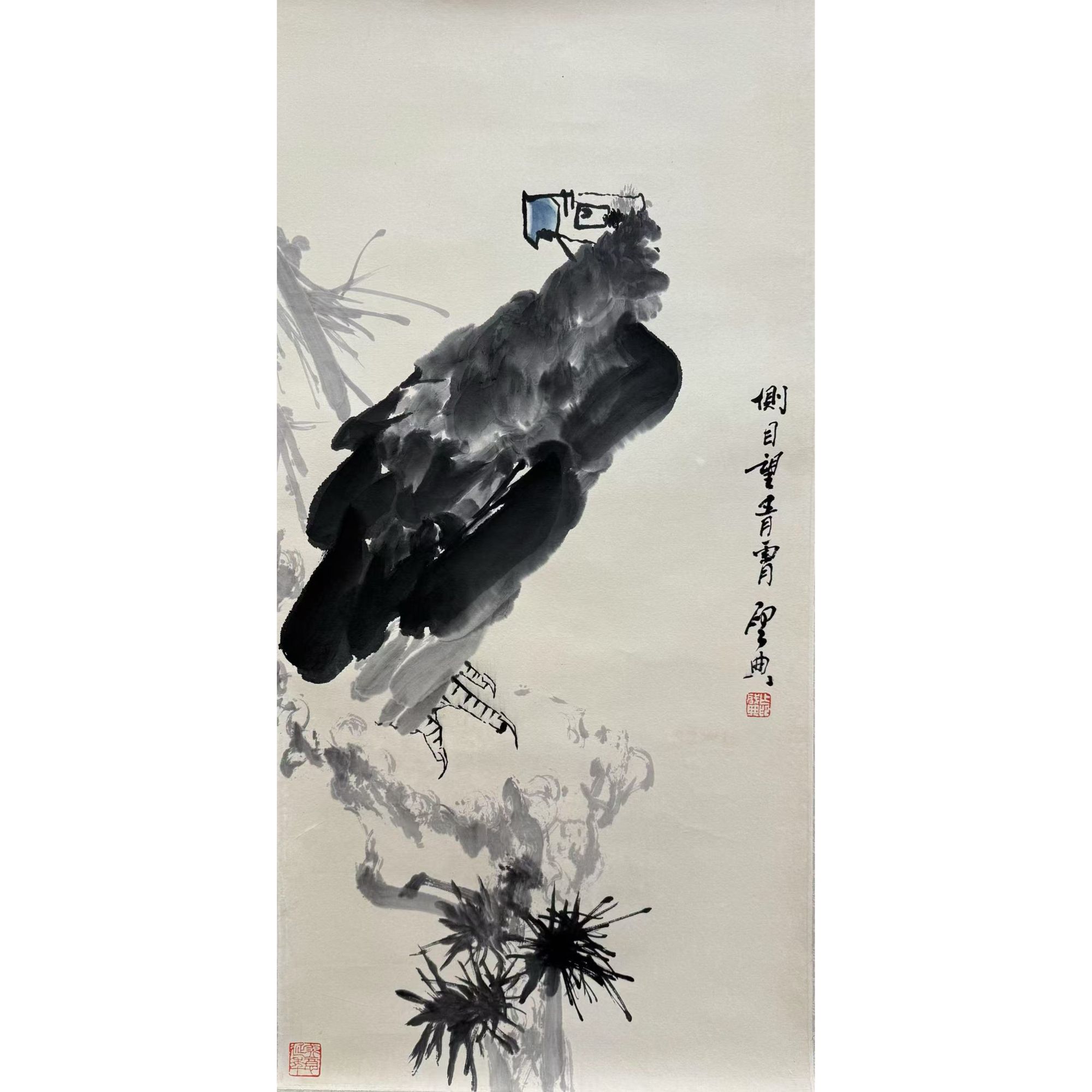 【花鸟】  49×98    CP-40513    立轴