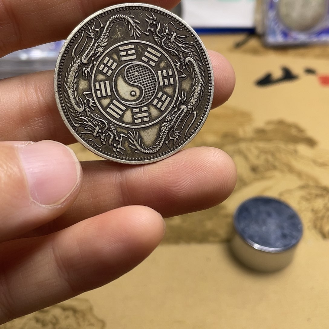 A复古工艺品包浆老品相好边齿清晰