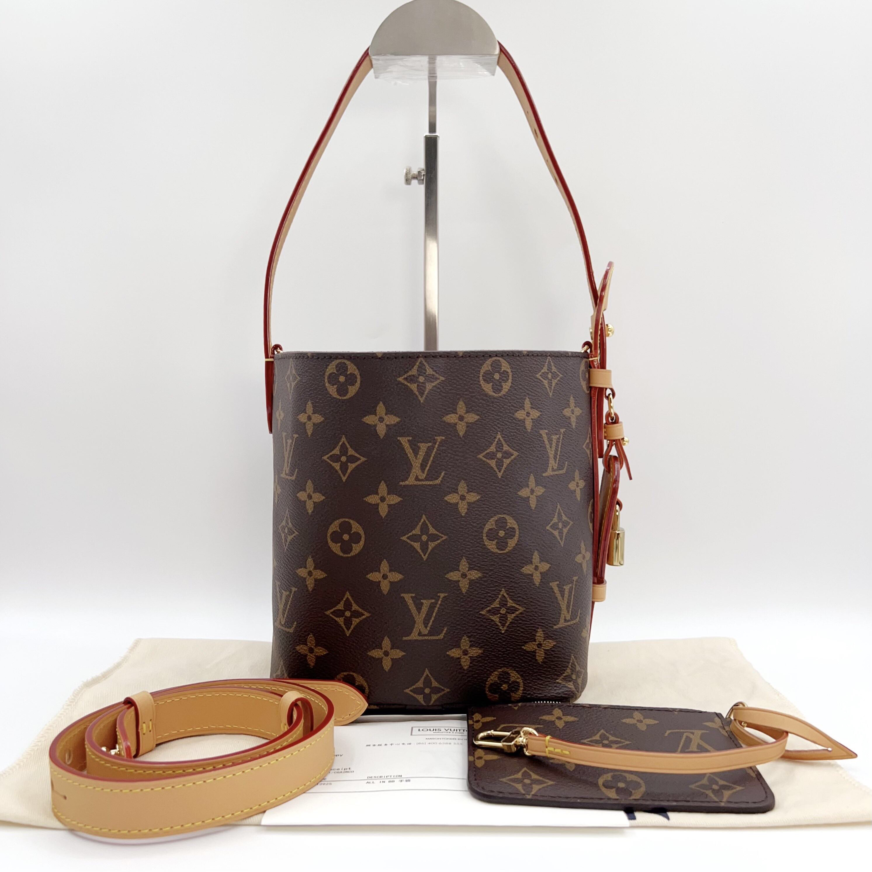 99新 LouisVuitton/路易威登 AllinBB包 芯片款 0447 全新闲置