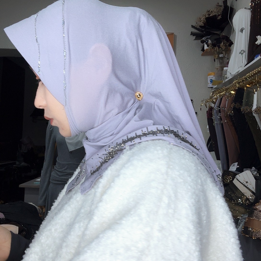 三醋酯纤维藕紫灰色