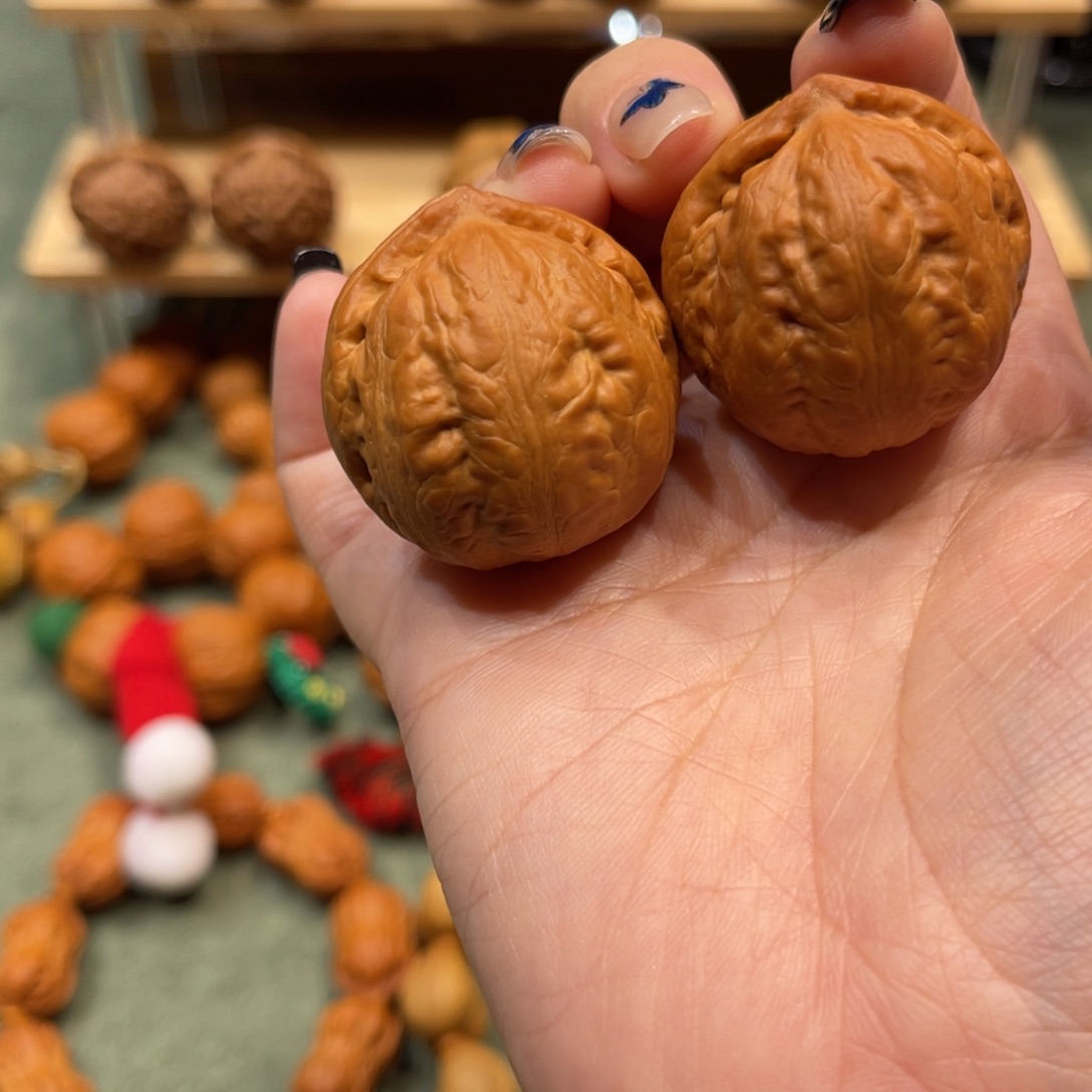 文玩核桃把件胖头陀全品