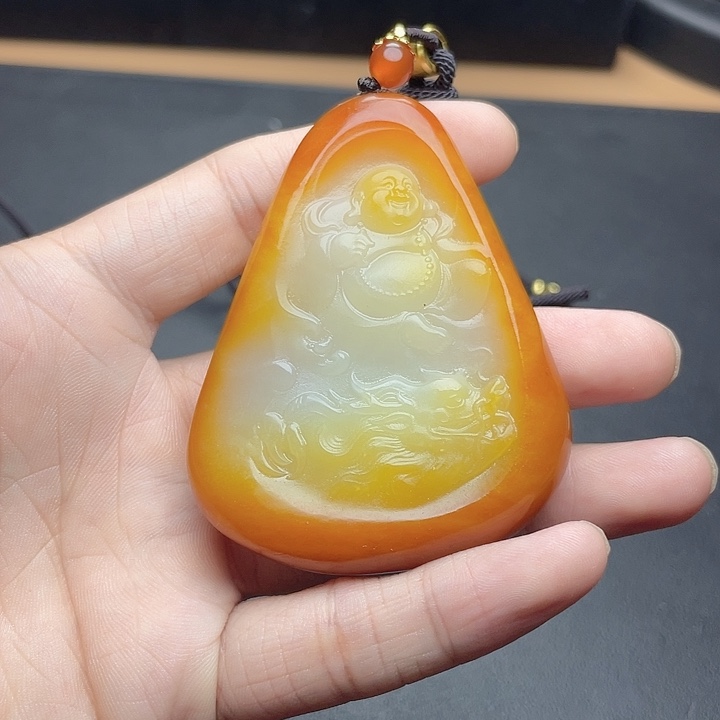 和田玉未镶嵌挂件T