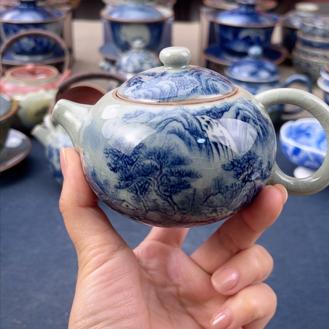 杯景德镇手绘手工茶具