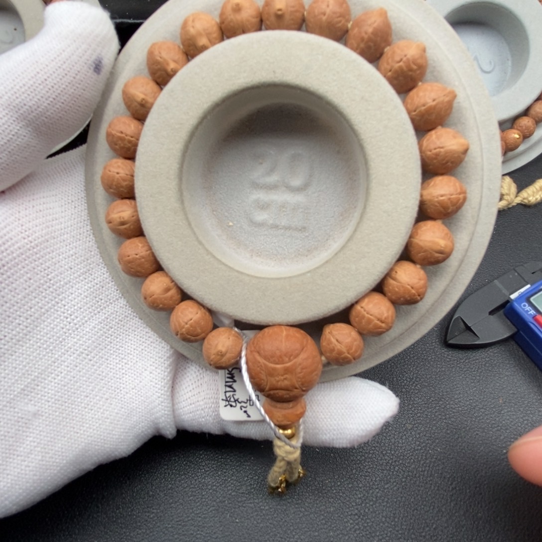 手串凤眼菩提实心飞碟10.5mm