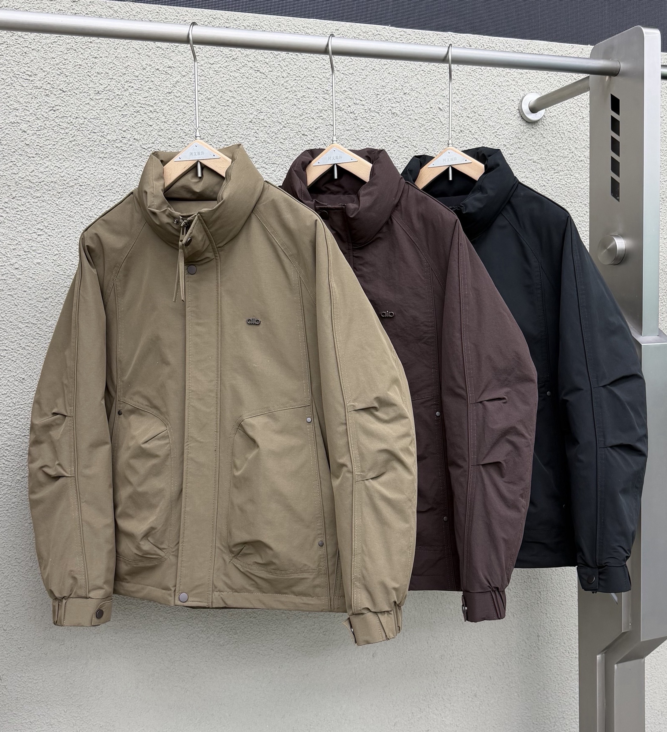 AW『“冬日暖阳”国标羽绒服』冬季加厚保暖高级感立领外套Z-86251