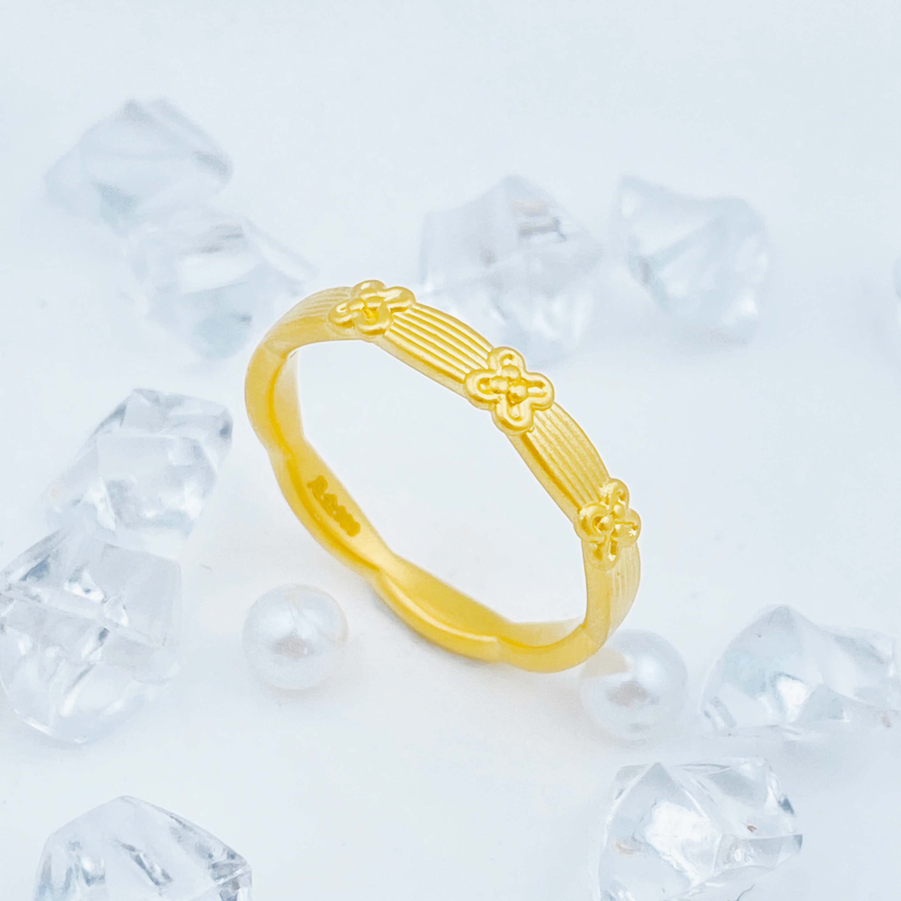 【国潮】足金999 小富桂戒指 0.93 11圈口