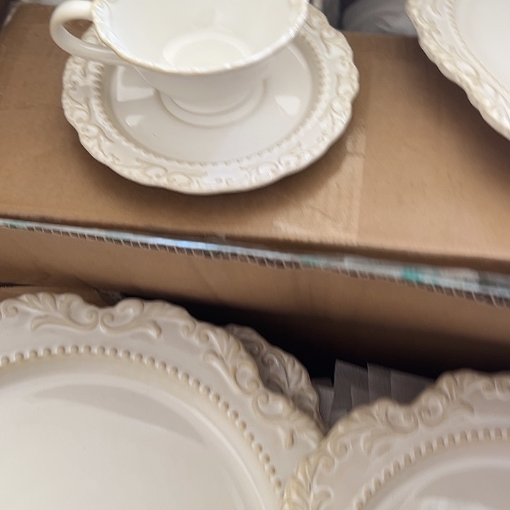 瓷片默认瑕疵商品咖啡杯碟