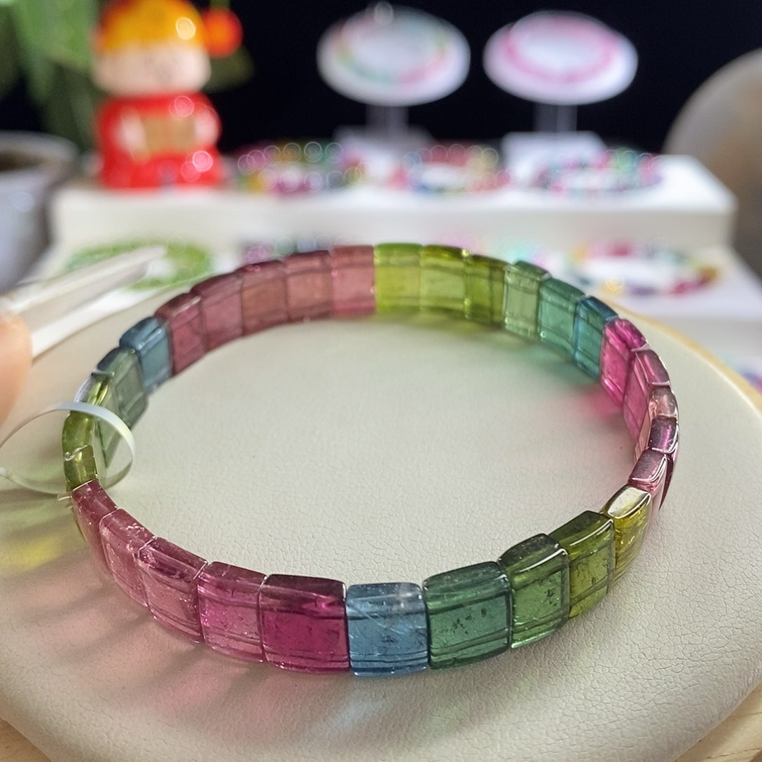 未镶嵌手链碧玺手牌