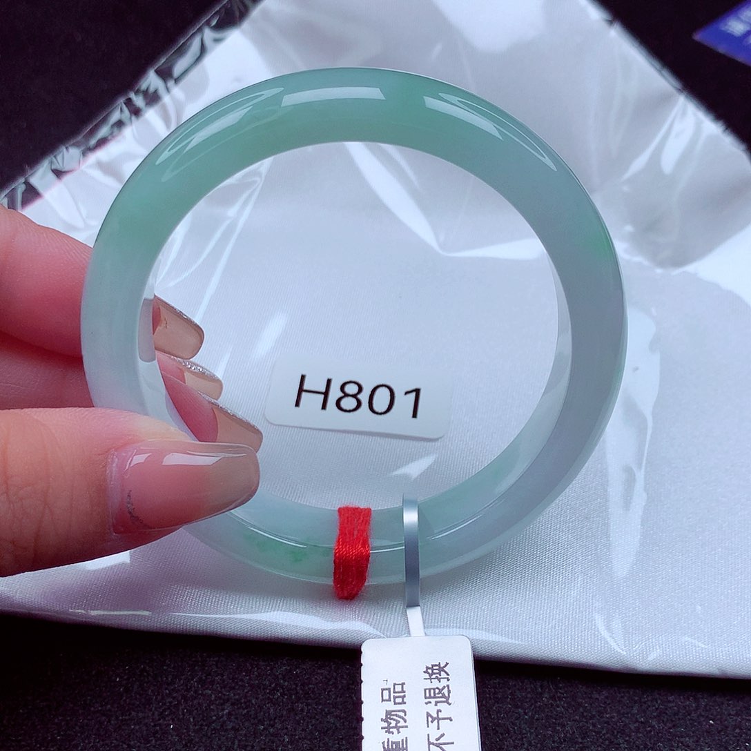 i***l翡翠手镯未镶嵌天然缅甸