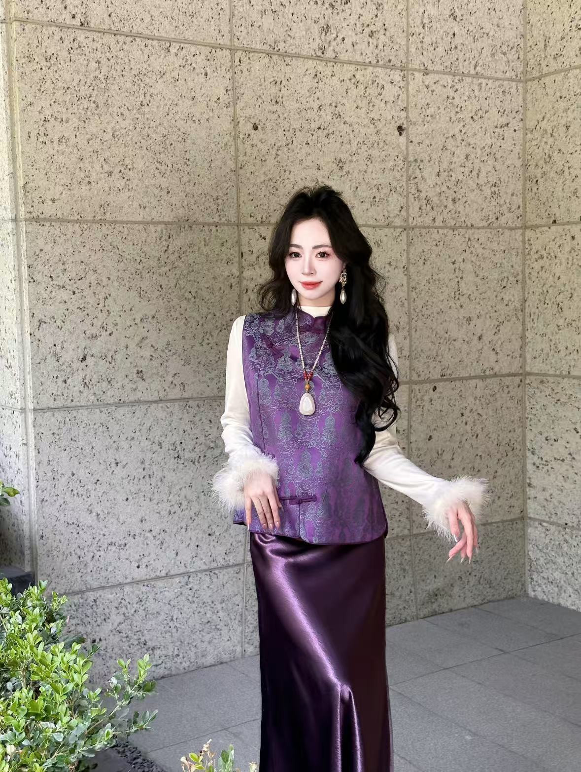 【4号链接】新中式国风源头工厂，厂家一件代发，高货上衣马甲