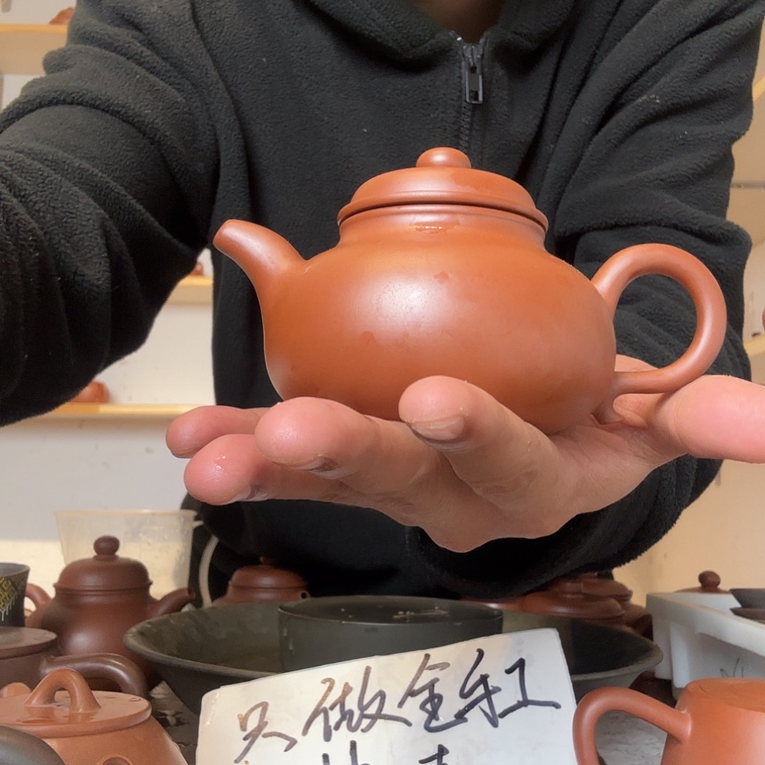壶坭兴陶手工原矿壶