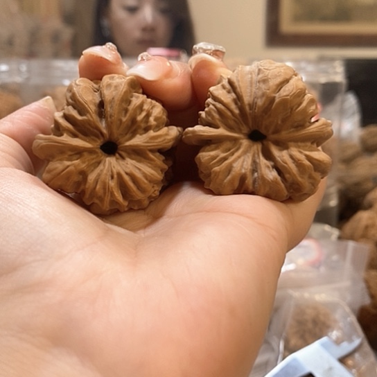 文玩核桃吊坠40达摩有修