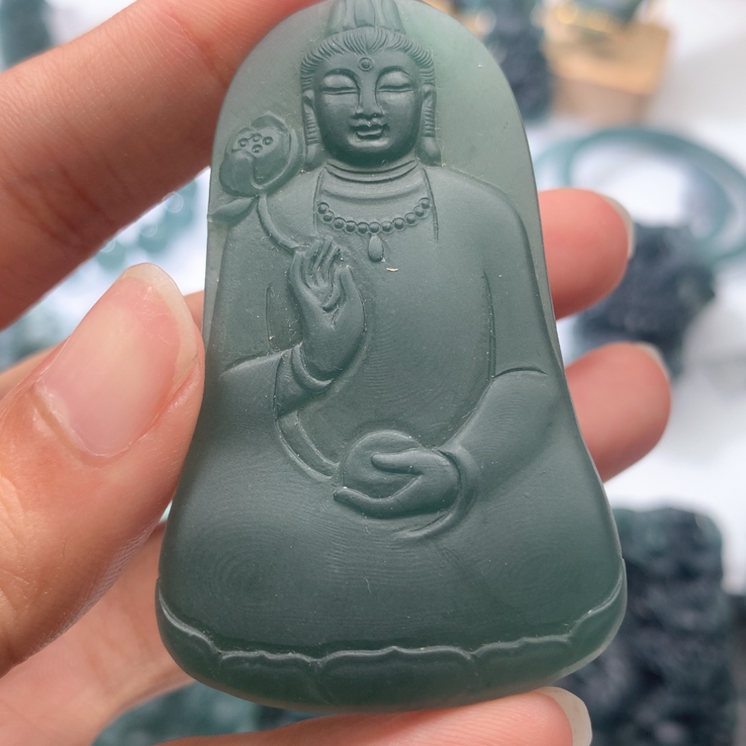 未镶嵌定制翡翠毛货不退不换