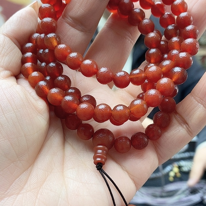 玛瑙/玉髓颈饰合金