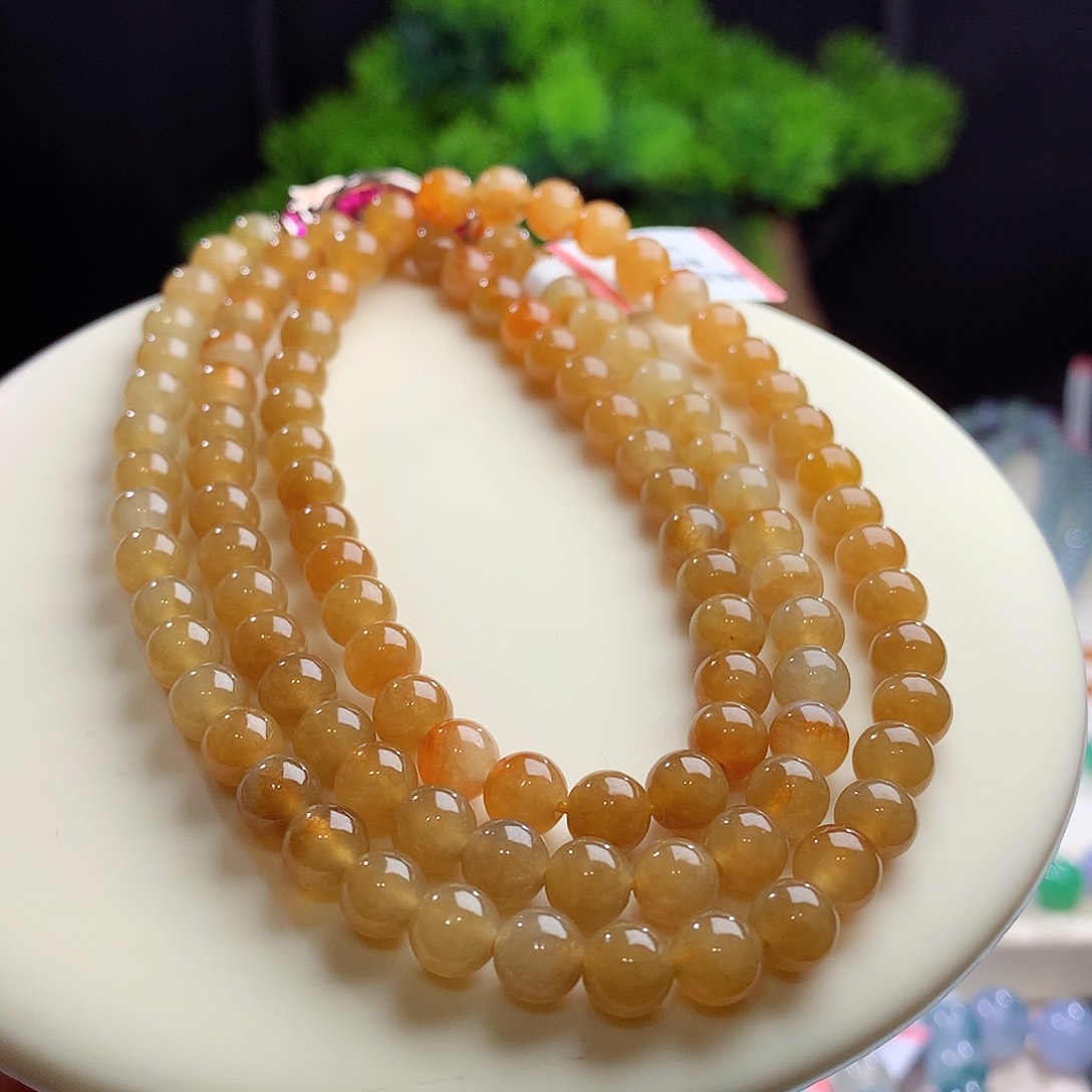 项链未镶嵌翡翠卡6.3mm