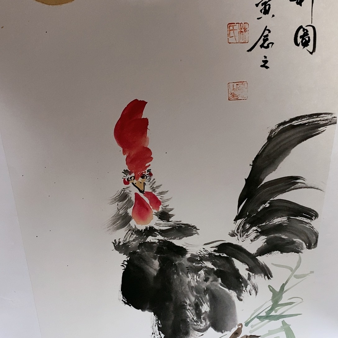 国画国画手绘书法作品