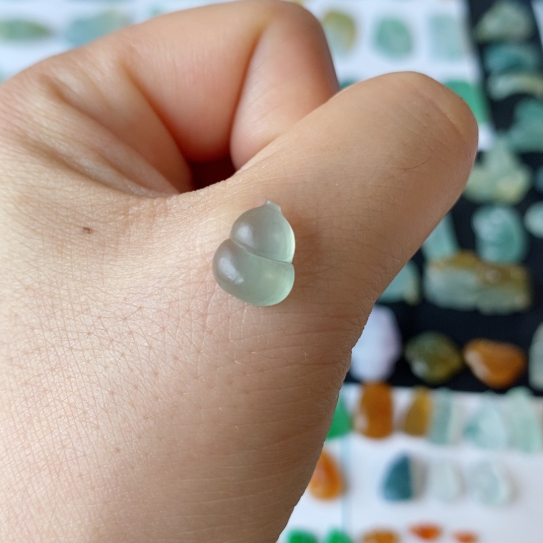 定制翡翠未镶嵌葫芦