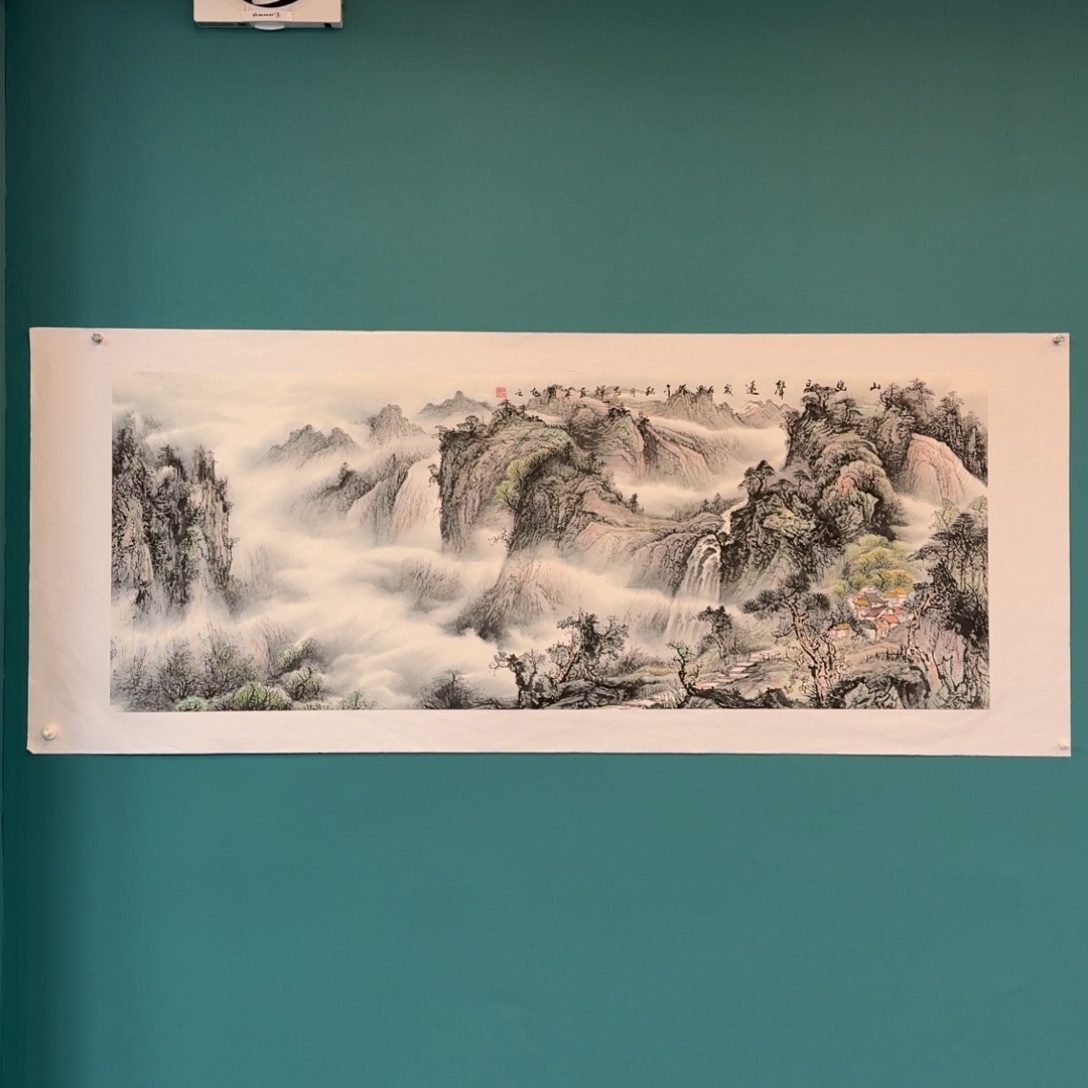 国画蒋志辉小六尺山水