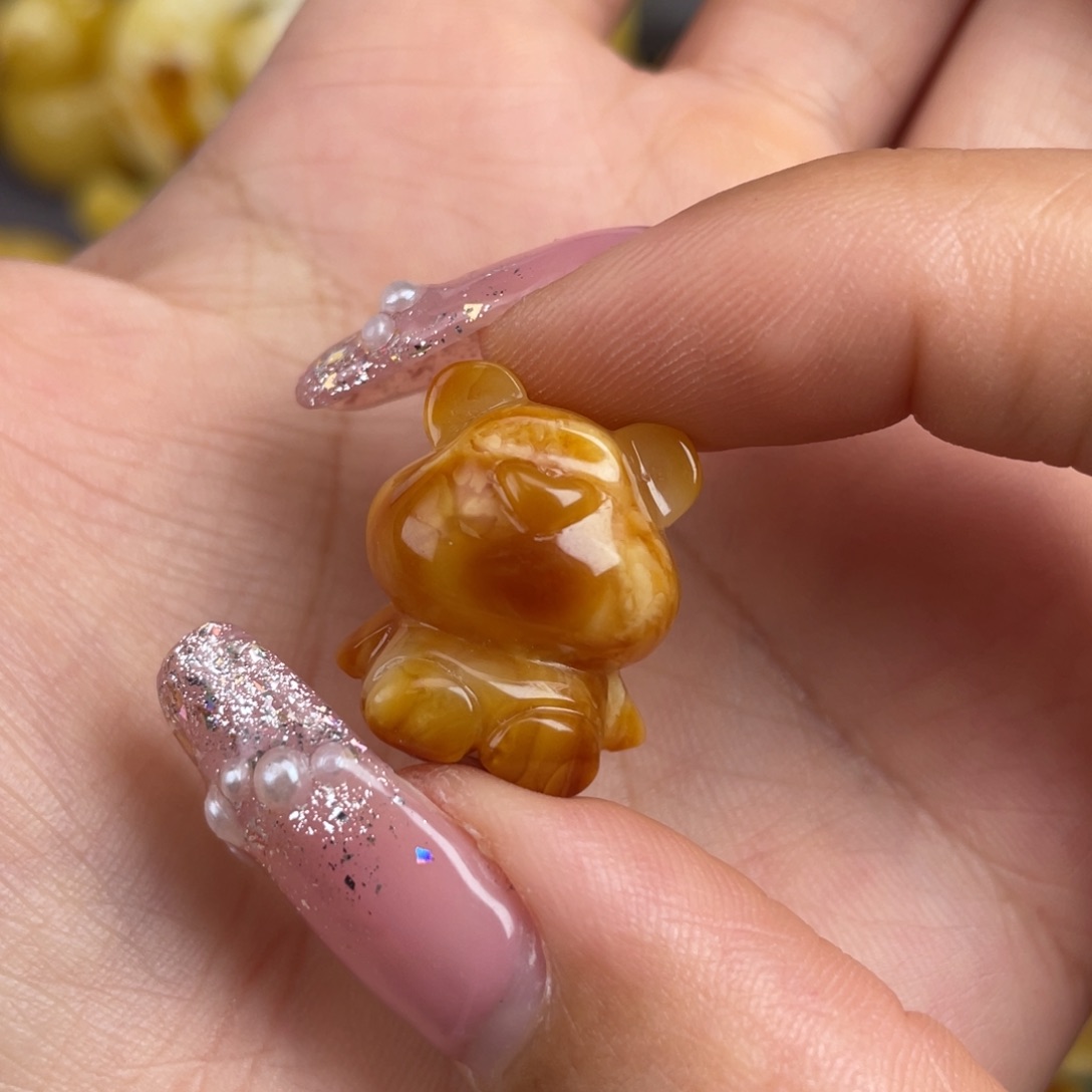 未镶嵌琥珀裸石蜜蜡