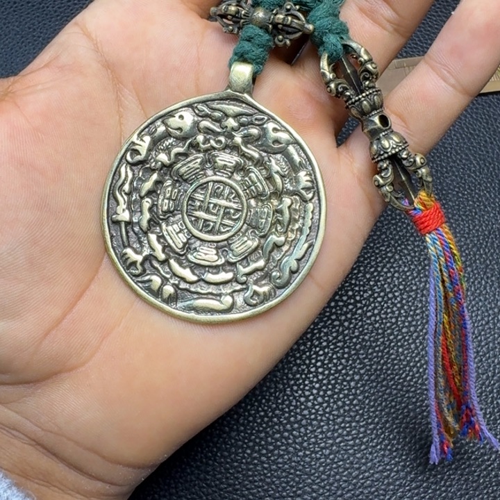 青***岚泥塑藏式风格九宫格..