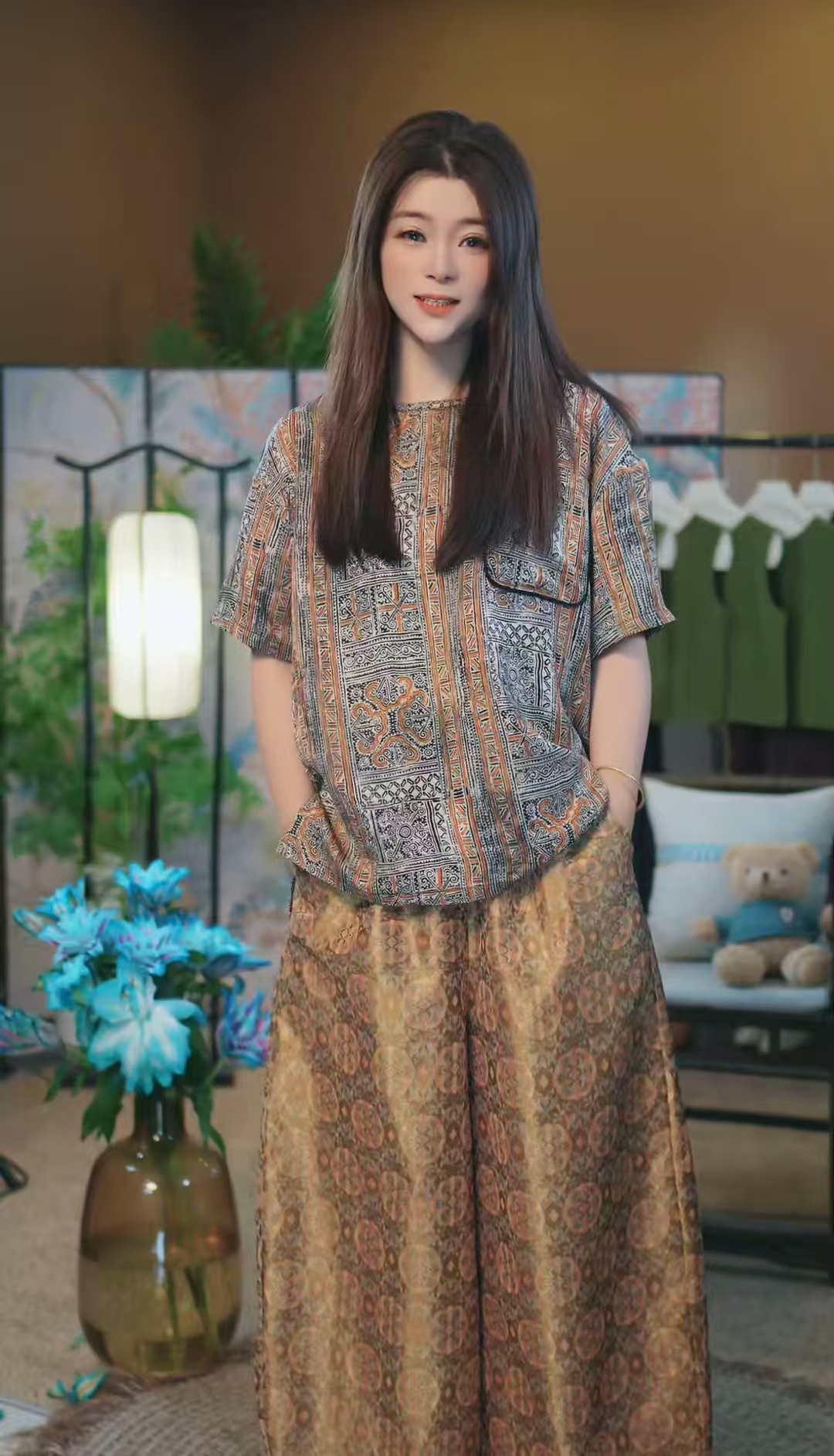 杯子家《鲤鱼跃龙门》夏季必备凉爽短袖上衣