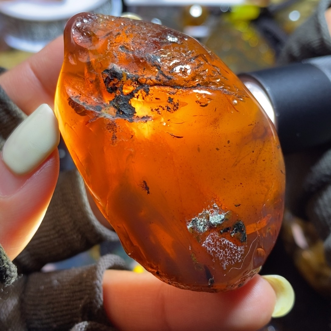 琥珀未镶嵌裸石珀