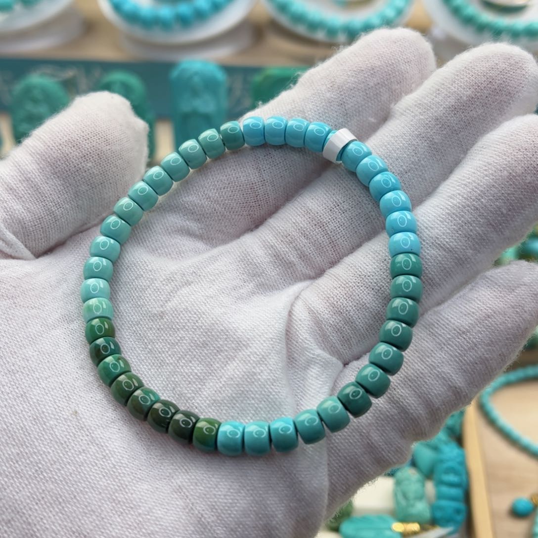 绿松石尺寸5.5未镶嵌