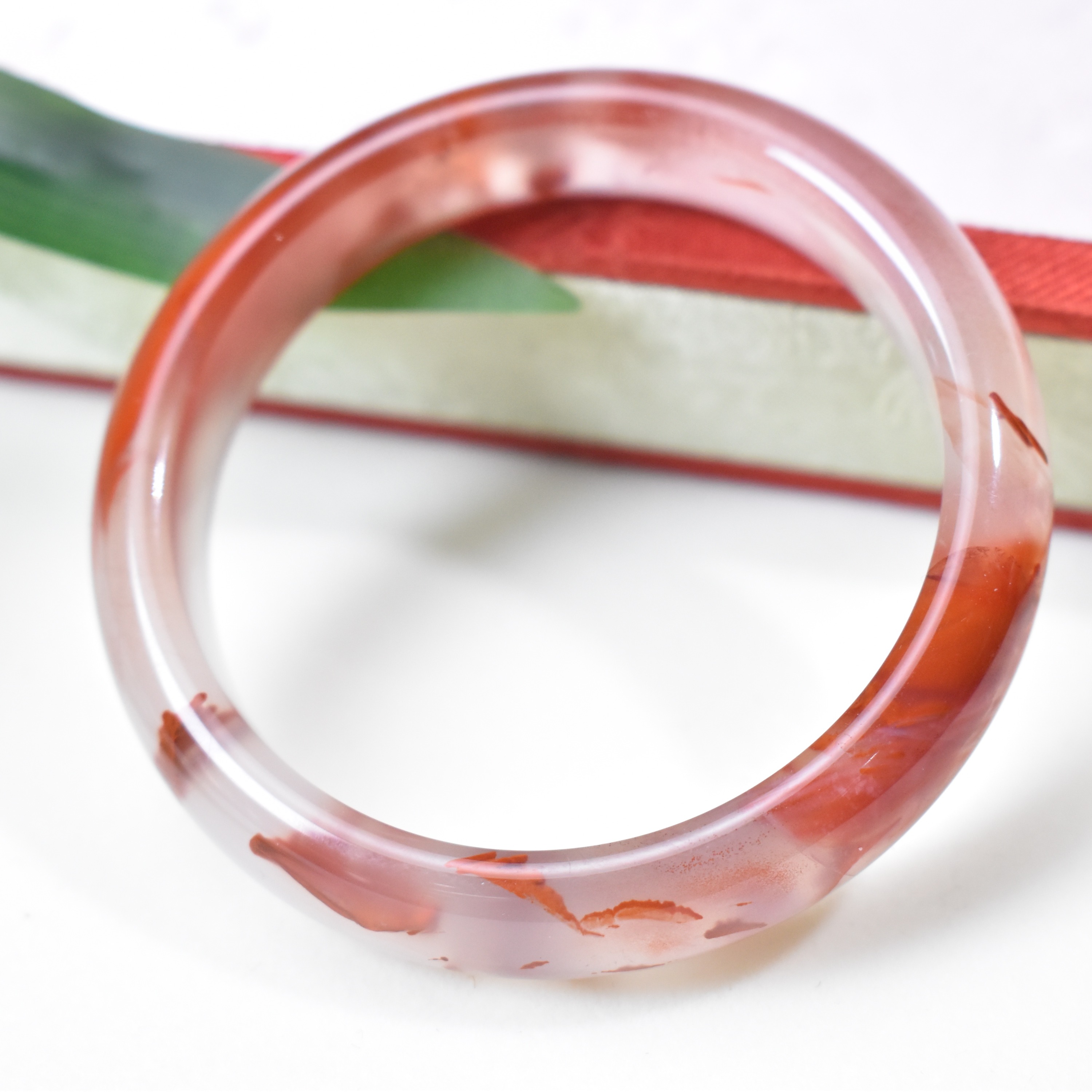 【睿泽鉴宝】南红手镯（53-62#）多样性发一 10mm JAN0034