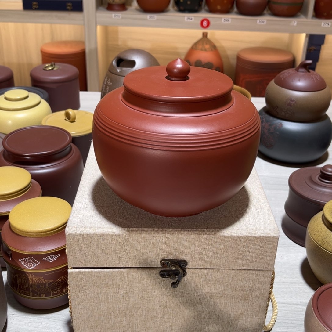 紫砂茶叶罐紫砂的制作