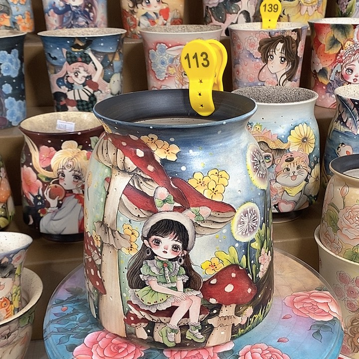 景德镇精品js美盆12.5/17