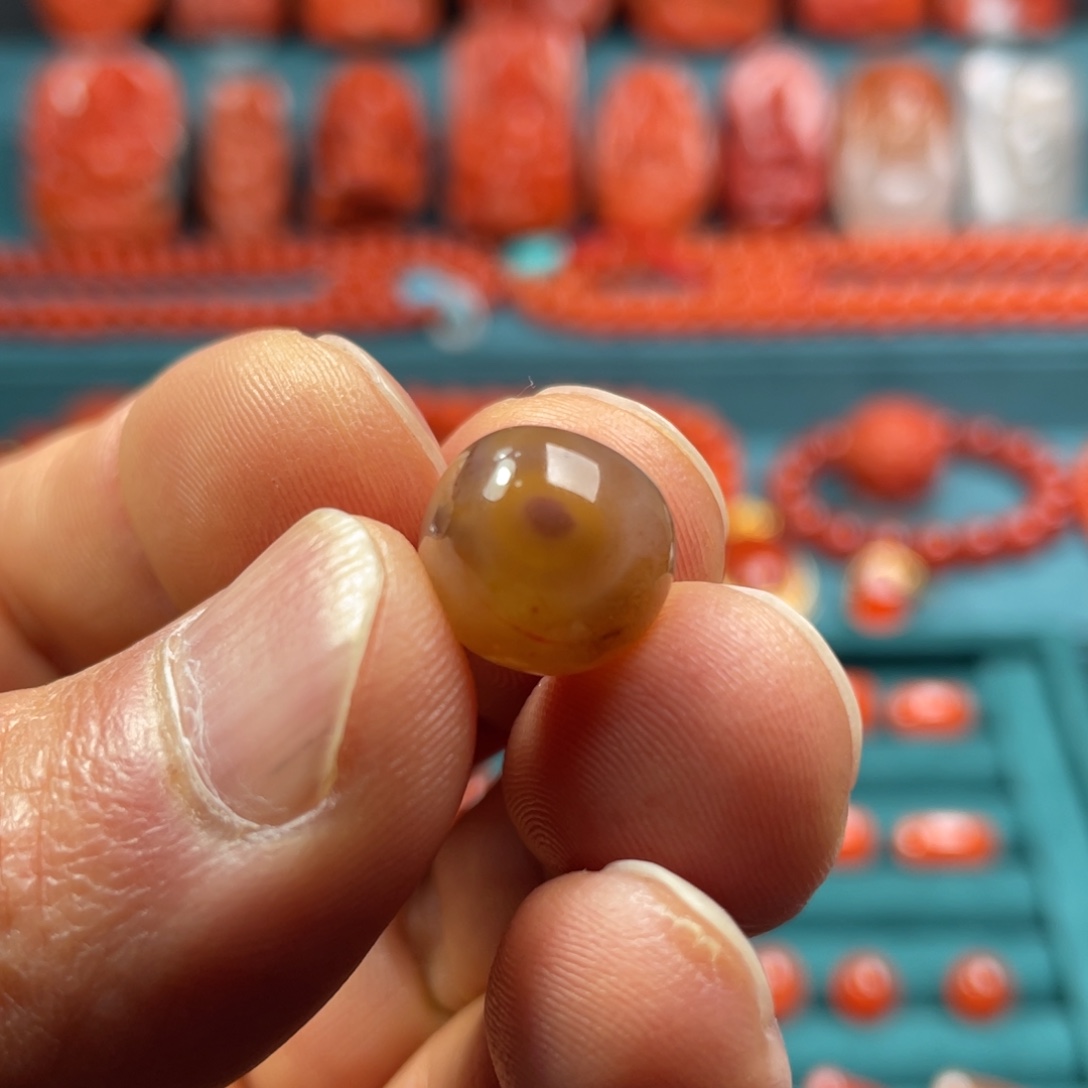 南红玛瑙未镶嵌原矿无胶保山南红配饰12+