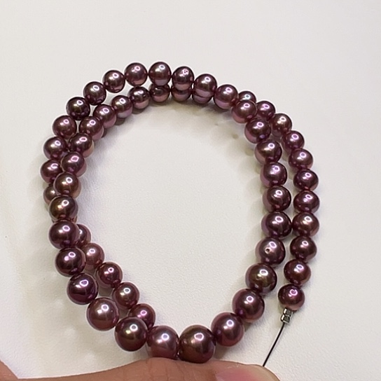 颈饰未镶嵌淡水珍珠知*定制