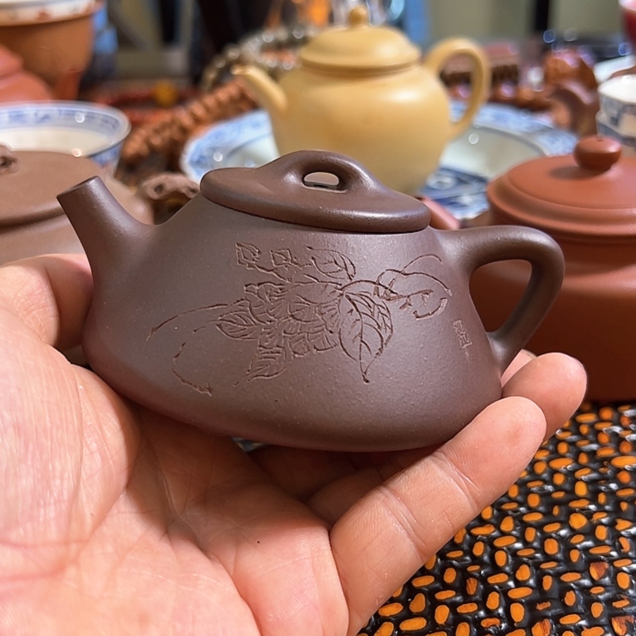 【闪购商品】茶壶紫砂梁*