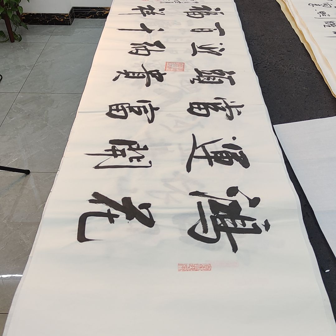 白武坤老师作品一副